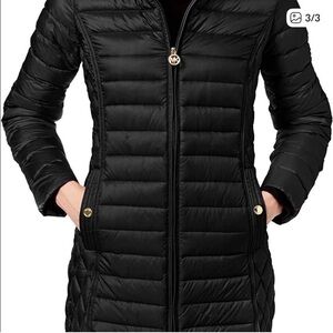 Michael Kors Women's Black Puffer Coat
